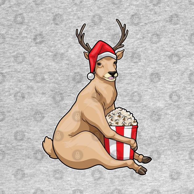 Reindeer Christmas Popcorn by Markus Schnabel